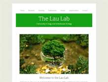 Tablet Screenshot of laulab.com